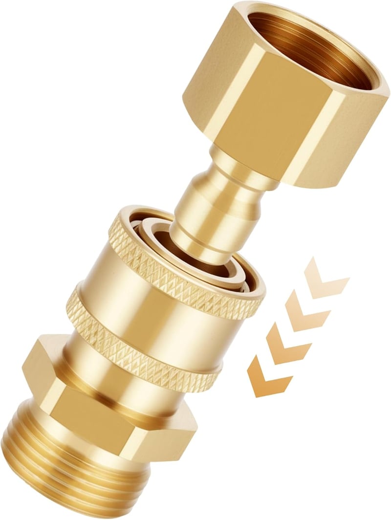 Zocipro 4 részes M22 nyomásmosó adapter készlet, gyorscsatlakozó, 5000 PSI
