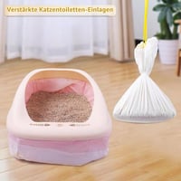 Set de 40 saci pentru litieră Zocipro, 79 x 45 cm, saci pentru toaletă pisici mărimea XL 2