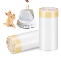 Set de 40 saci pentru litieră Zocipro, 79 x 45 cm, saci pentru toaletă pisici mărimea XL 1