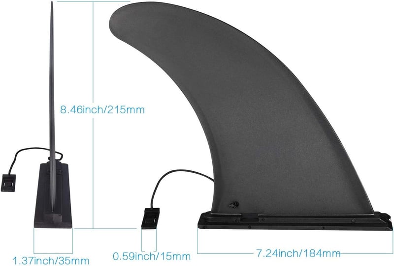 Zocipro Levehető Szörfuszony Erősített Nylon SUP Deszka Kenu Vitorlás Longboard Uszony