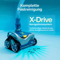 Hydraulický bazénový vysávač Zodiac MX6 – čistenie dna a stien, pre bazény do 50 m², použitý stav 7