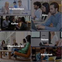ZOEGAA 14" 360° Laptop Adatvédelmi Fólia 16:9 Kékfény Szűrő Anti-Glare 7
