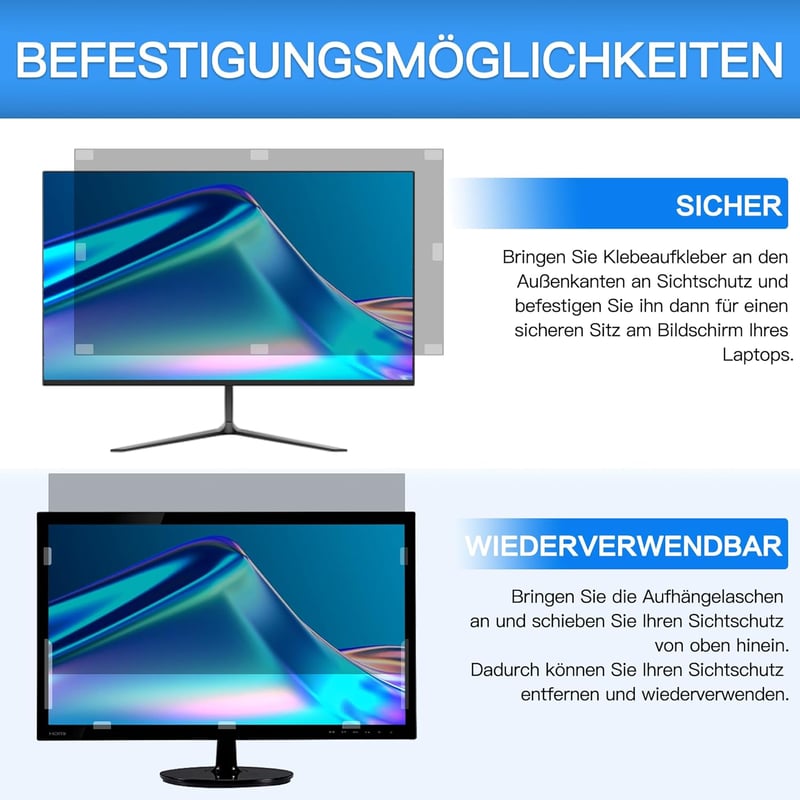 ZOEGAA 19 Inch Monitor Adatvédelmi Képernyővédő 5:4 Arányú, Kékfény Szűrő