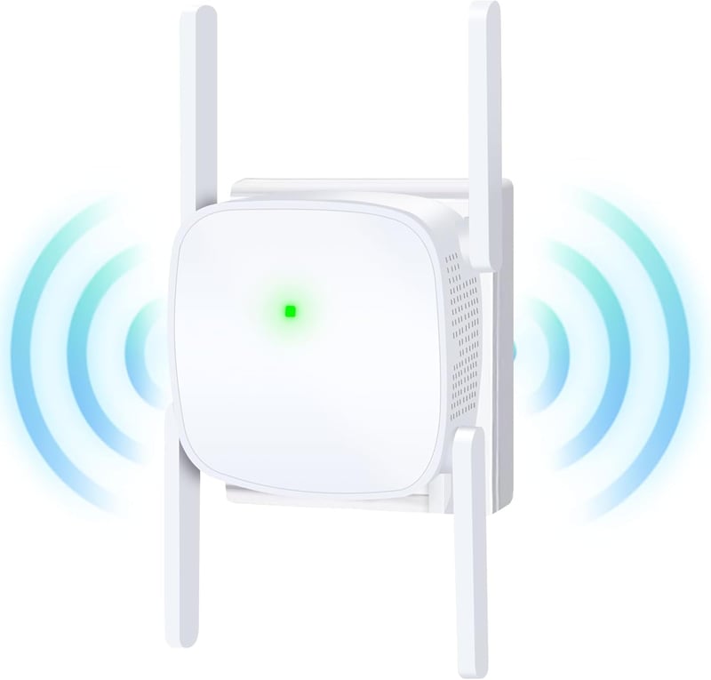 zoeyzoey 1200 Mbps WiFi Erősítő Dual Band 2.4GHz 5GHz Repeater Router Access Point