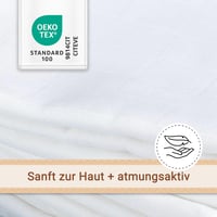 ZOLLNER 10 komada tetra pelena 70x70 cm, bijele, mekane i super upijajuće, perive na 95°C 4