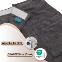 Pánsky saunový kilt ZOLLNER vo viacerých farbách s elastickým pásom na suchý zips, veľkosť L/XL 4