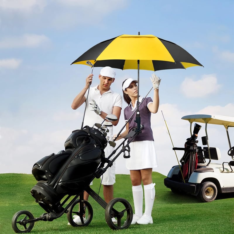 ZOMAKE Szélálló Golf Esernyő Automata Nyitás-Zárás Férfiaknak Nőknek