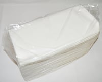 Prosop de coafor de unică folosință ZONALOOK, alb - 40x80 cm, 100 buc. 2