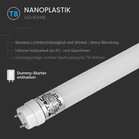 Set tuburi LED ZONE 150 cm T8 G13, 20 W, 4000K Alb Neutru, pachet de 5 bucăți 4
