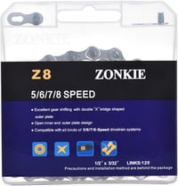 zonkie Kerékpárlánc 5/6/7/8 sebességes 120 láncszemmel 1