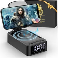 ZOOI Bluetooth hangszóró órával és telefontartóval 1