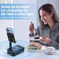 ZOOI Bluetooth hangszóró órával és telefontartóval 6
