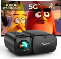 ZOOMCAT Mini WiFi Bluetooth projektor - 1080P Full HD, 9000 lumen, 250", 4K támogatás 1