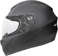 Zorax ZOR-819 Matt Fekete Motorkerékpár Bukósisak L (59-60cm) - ECE 2206 Tanúsítvánnyal, Szivárvány Plexivel, Szellőző Rendszerrel, Kivehető 3