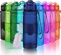 Športová fľaša ZORRI, bez obsahu BPA – tmavomodrá – 500 ml 1