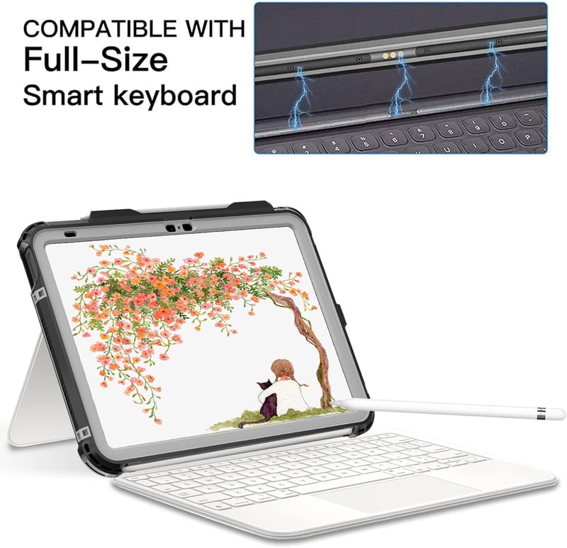Zorrliy iPad 10 Tok Védelem Tablet Hüvely