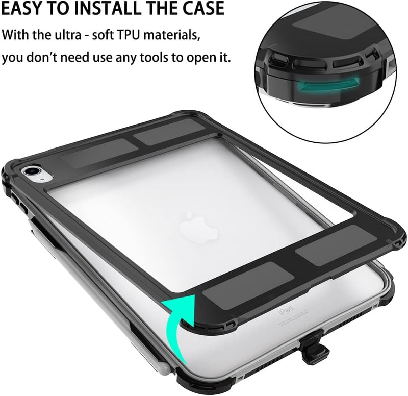 Zorrliy iPad 10 Tok Védelem Tablet Hüvely
