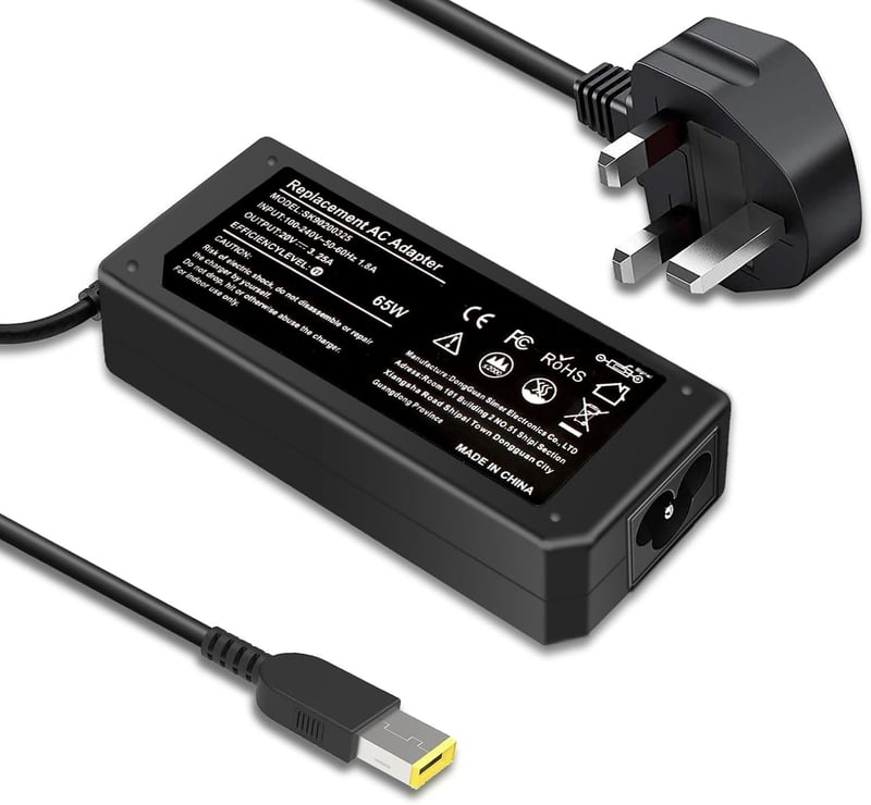 ZORUBUM 65W négyzetes csatlakozós laptop töltő Lenovo ThinkPad Yoga 14 15 260 370 460 P50s - ZR-LN65W-SQTIP