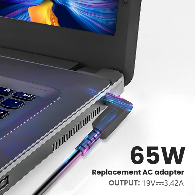 Zosam 65W Laptop Töltő Acer Aspire 5 A515 Chromebook R11 C720 C731 Kompatibilis - 65w 3.0*1.1