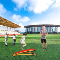 ZOUXIKOU Tornaszőnyeg Ugrálódeszka Gyerekeknek Ívelt Fitness Edzőtábla Otthoni Sportfelszerelés 7
