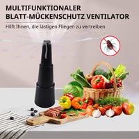 ZOYDP Stolni ventilator za tjeranje muha 2 komada - Ventilator protiv muha za terasu, kuhinju i vanjsku upotrebu 5