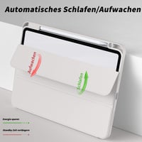 ZOYU puzdro na iPad Pro 11 s držiakom na ceruzku 2022/2021/2020, podpora nabíjania ceruzky Pencil 2, funkcia Auto Sleep/Wake, Smart Folio stojan, sivé 7