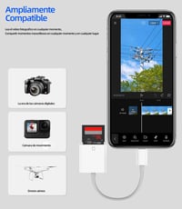 Zoyuzan SD kártya olvasó adapter iPhone 14 13 12 11 Pro iPad Lightning csatlakozó 6
