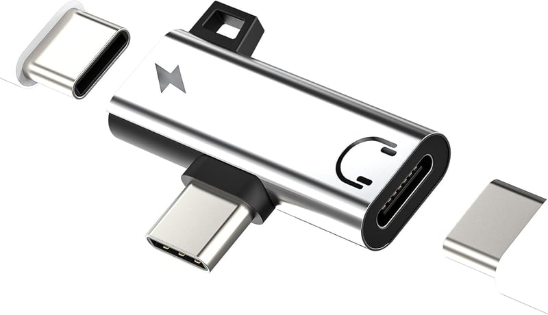 zoyuzan USB-C Jack adapter 2in1 DAC kábel iPhone 15 Pro Max iPad Mini 6 Samsung