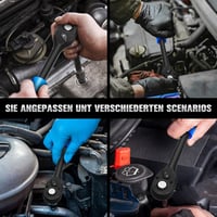 zozoa 1/4 hüvelykes kétirányú racsnis hajtókulcs 90 foggal gyorskioldással ergonomikus puha markolattal króm-molibdén acél 4 fok 13 Nm 7