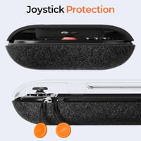 Husă de transport ZOZOVR pentru Nintendo Switch 2, carcasă rigidă, material pâslă, cu 8 compartimente pentru jocuri 3