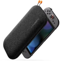 Husă de transport ZOZOVR pentru Nintendo Switch 2, carcasă rigidă, material pâslă, cu 8 compartimente pentru jocuri 1