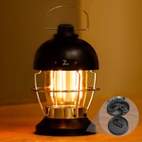 Zpincsipo 5000mAh LED Kemping Lámpa Újratölthető, 400LM Meleg Fehér Fény, 3 Üzemmód, Vészvilágítás 1