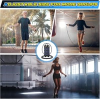 ZPONEED Futball Edzés Szett - Koordinációs Létra, Kúpok, Erőzsinór és Parachute - darkblue 7