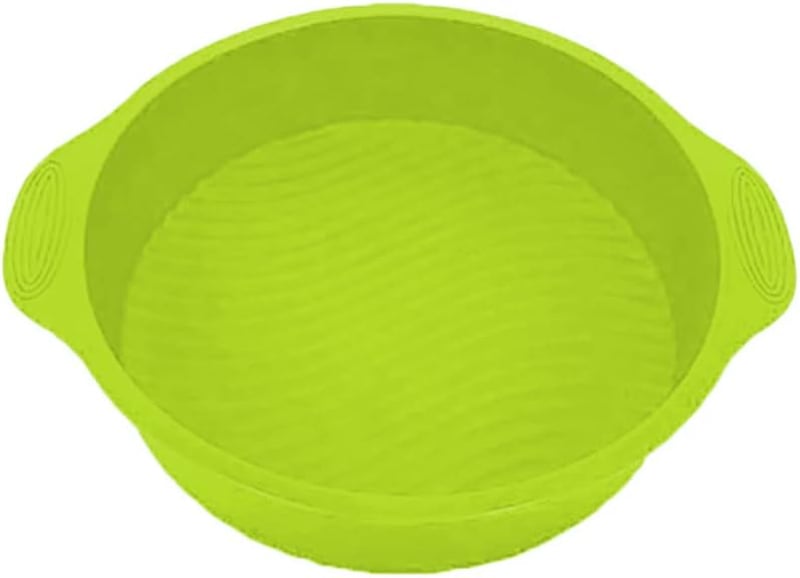 ZPSHYD Zöld Kerek Szilikon Sütőforma 11 Inch DIY Sütéshez