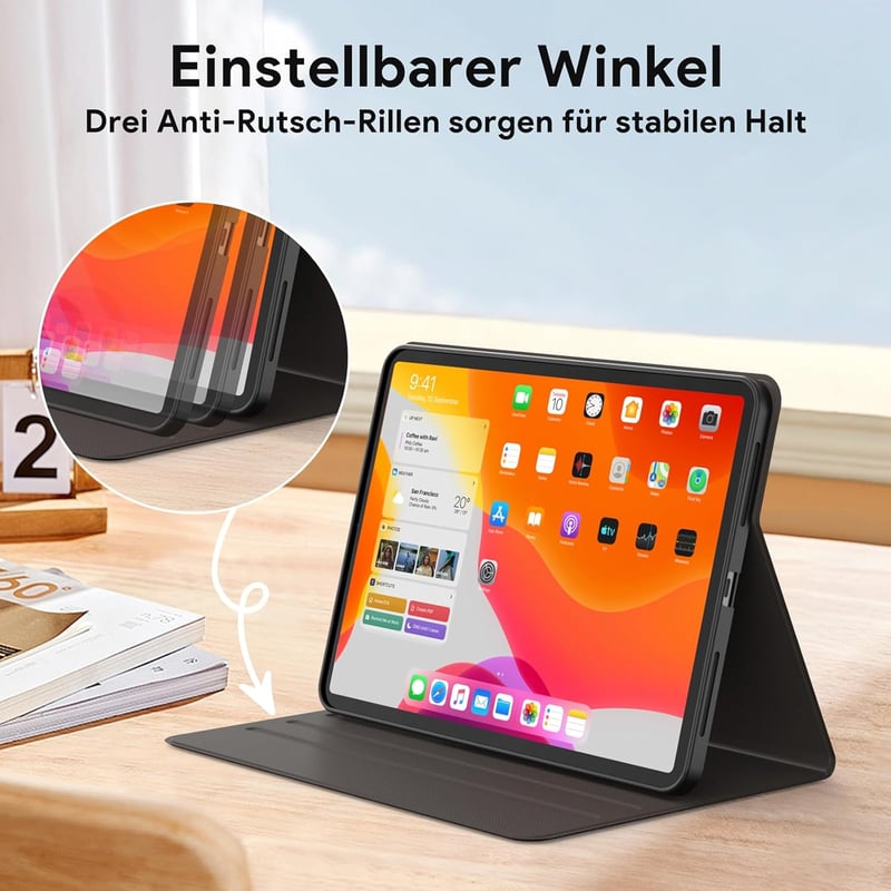 Zspeed iPad Pro 11 tok billentyűzet nélkül Air 11 M2/5/4 kompatibilis