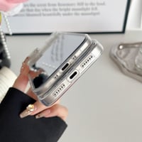 ZTOFERA kryt na iPhone 17 Pro, zrkadlovo krištáľovo čistý, TPU+PC, kompletná ochrana fotoaparátu, nárazuvzdorný – priehľadný 5
