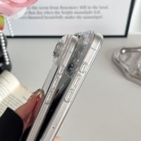 ZTOFERA kryt na iPhone 17 Pro, zrkadlovo krištáľovo čistý, TPU+PC, kompletná ochrana fotoaparátu, nárazuvzdorný – priehľadný 6