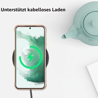ZTOFERA Silikónový kryt so vzorom srdiečok pre Samsung Galaxy S21 5G (6,2"), so zlatým rámom, nárazuvzdorný, ružovo-červený 5