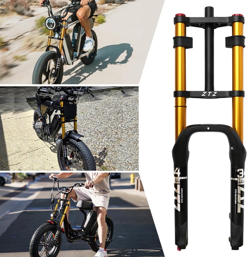 ZTZ 20/26 Colos Kerékpár Felfüggesztés Villás Terepkerékpárhoz Légfékes MTB