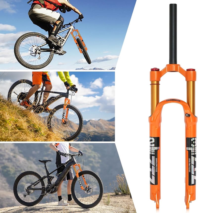 ZTZ 26/27.5/29 Zoll MTB Légvilla 120mm Federweg Kerékpár Federgabla