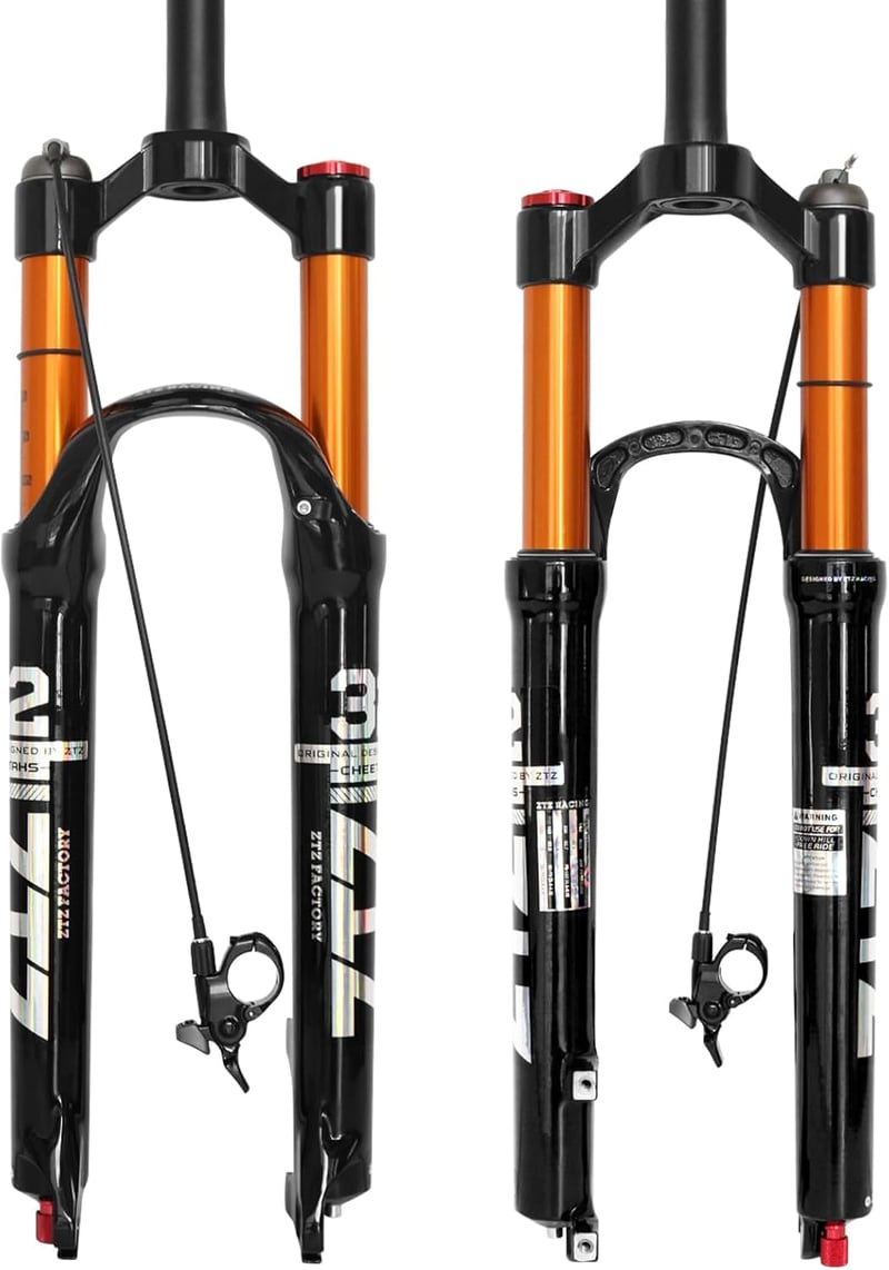 ZTZ MTB Levegős Teleszkóp 120mm Federweg XC/AM Mountainbike Első Villa