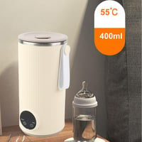 Zunate 400ml Hordozható Utazó Vízforraló USB Töltéses 4 Hőfok Beállítás 2