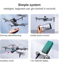 Zunate K911 8K Dual Kamera Drón GPS Homing Akadálykerülés 50x Zoom 6