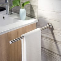 ZUNTO Rozsdamentes acél fali törölközőtartó rúd 40 cm fürdőszobába 2