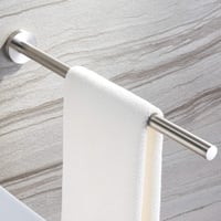 ZUNTO Rozsdamentes acél fali törölközőtartó rúd 40 cm fürdőszobába 1