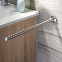 ZUNTO Rozsdamentes acél fali törölközőtartó rúd 40 cm fürdőszobába 3