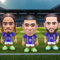ZURU BALLERS FIFA World Cup 2026 Ballers Séria 1 zberateľská futbalová figúrka, kapsula s prekvapením, balenie 2 ks pre deti od 3 rokov 9