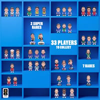 ZURU BALLERS FIFA World Cup 2026 Ballers Séria 1 zberateľská futbalová figúrka, kapsula s prekvapením, balenie 2 ks pre deti od 3 rokov 8