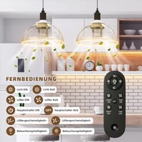 Zuske 20cm LED mennyezeti lámpa ventilátorral, 8W, dimmelhető, távirányítóval, csendes, 3000K 7