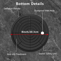 ZUSWOD üvegvákuum-fogó 20cm 300kg terhelhetőség 2db szállítódobozzal 4